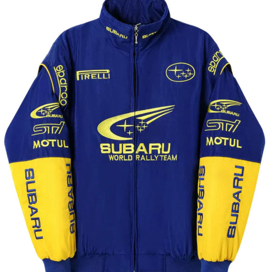 Blue Subaru Jacket